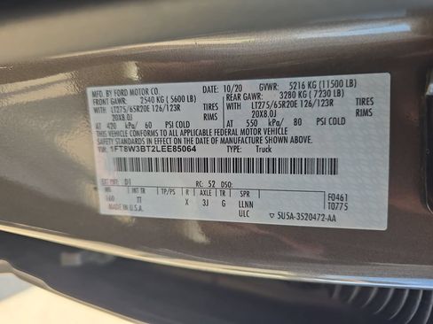 Used 2020 Ford F350 Limited AWD/4WD image 36