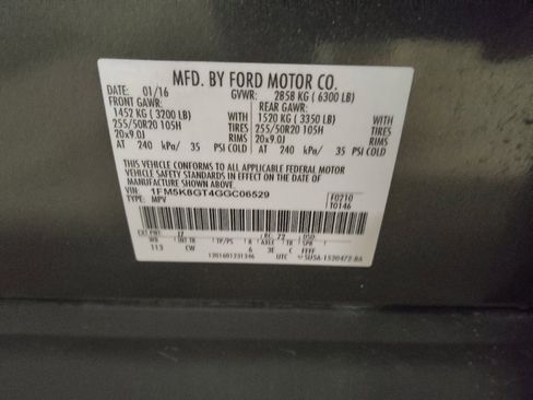Used 2016 Ford Explorer Sport AWD/4WD image 33