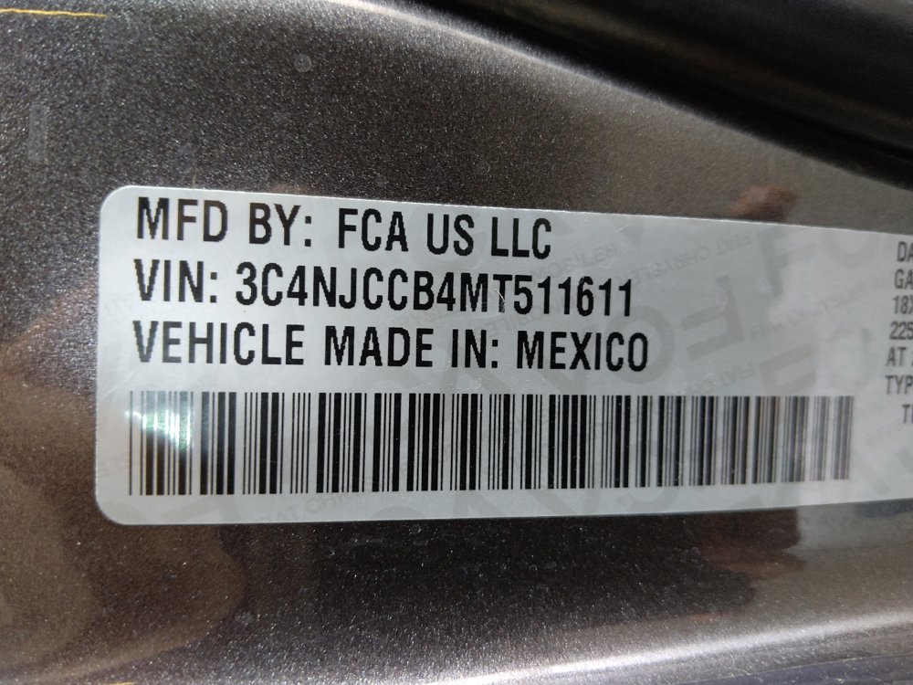 Used 2021 Jeep Compass Limited FWD image 33