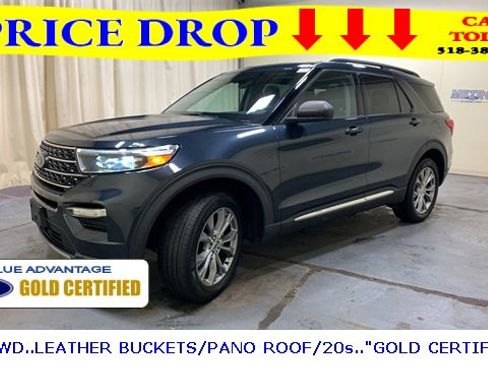 Certified 2022 Ford Explorer XLT w/ Equipment Group 202A image 8