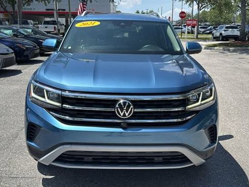 Used 2021 Volkswagen Atlas SEL Premium AWD/4WD image 2