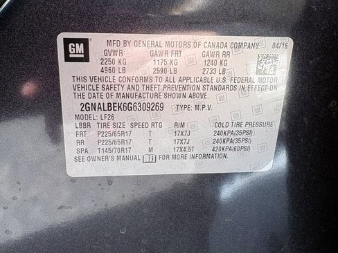 Used 2016 Chevrolet Equinox LS image 30