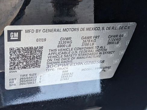 Used 2019 Chevrolet Silverado 1500 LTZ w/ LTZ Plus Package image 22