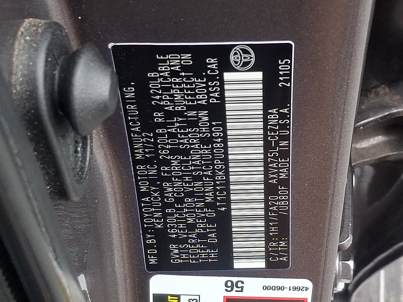 Used 2023 Toyota Camry LE AWD/4WD image 25