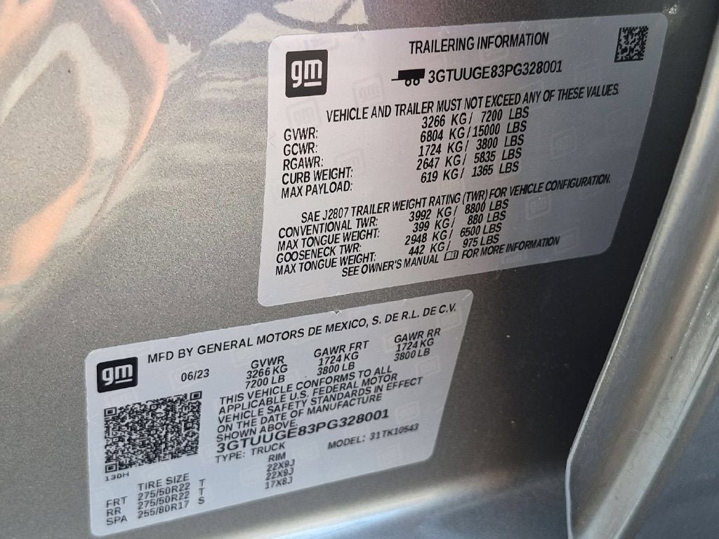 Used 2023 GMC Sierra 1500 Denali w/ Denali Reserve Package AWD/4WD image 38