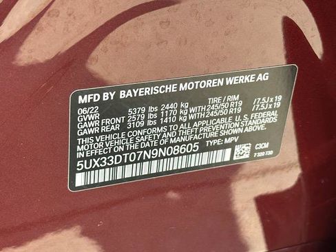 Certified 2022 BMW X4 xDrive30i w/ M Sport Package 2 AWD/4WD image 31
