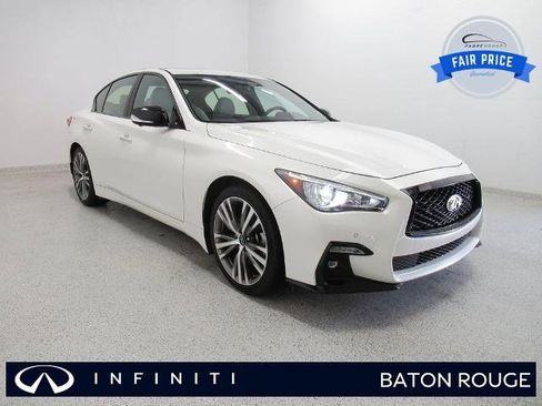Certified 2023 INFINITI Q50 Sensory image 1