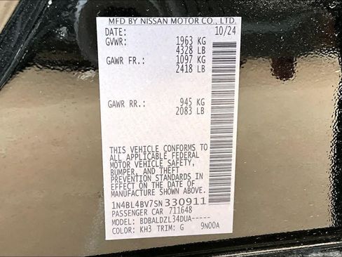 Certified 2025 Nissan Altima 2.5 S FWD image 31