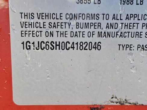 Used 2012 Chevrolet Sonic LT image 9