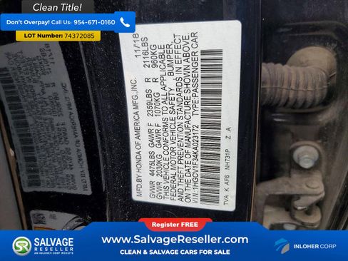 Used 2019 Honda Accord Sport image 16