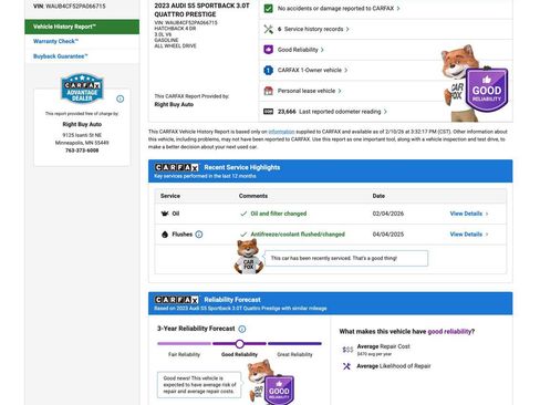 Used 2023 Audi S5 Prestige w/ Prestige Package image 22