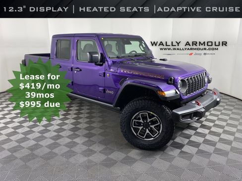 New 2026 Jeep Gladiator Rubicon w/ Steel Power Dome Hood Package AWD/4WD image 1