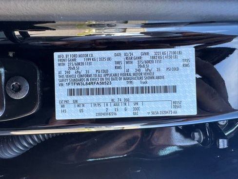Certified 2024 Ford F150 XLT w/ Equipment Group 302A MID AWD/4WD image 56