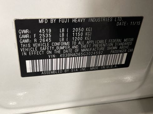 Used 2016 Subaru Legacy 2.5i Premium w/ Moonroof Package image 26