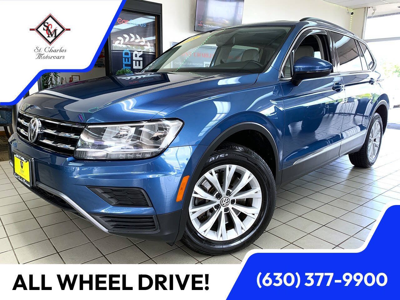 Used 2018 Volkswagen Tiguan SE AWD/4WD image 1