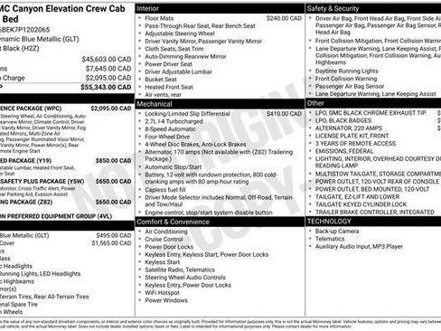 Used 2023 GMC Canyon Elevation w/ Convenience Package image 17