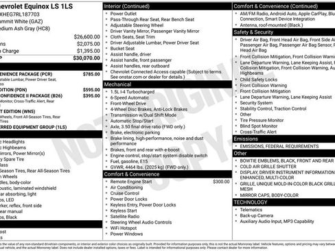 Used 2024 Chevrolet Equinox LS w/ LS Convenience Package image 7