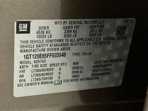 Used 2015 GMC Sierra 2500 Denali w/ Duramax Plus Package AWD/4WD image 27