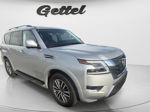 Certified 2023 Nissan Armada SL w/ Captain's Chairs Package AWD/4WD image 1