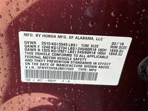 Used 2018 Honda Pilot EX-L image 25