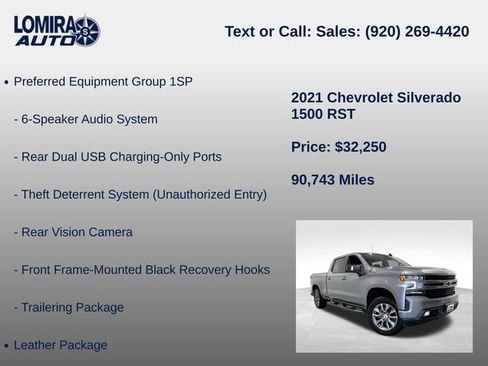 Used 2021 Chevrolet Silverado 1500 RST w/ All Star Edition Plus AWD/4WD image 33