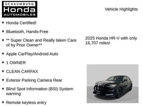 Used 2025 Honda HR-V Sport image 14