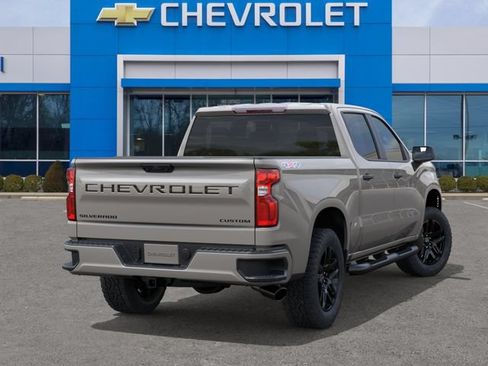 New 2026 Chevrolet Silverado 1500 Custom w/ Turbomax Blackout Package AWD/4WD image 4
