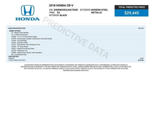 Used 2018 Honda CR-V EX image 2