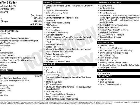 Used 2021 Kia Rio S image 5