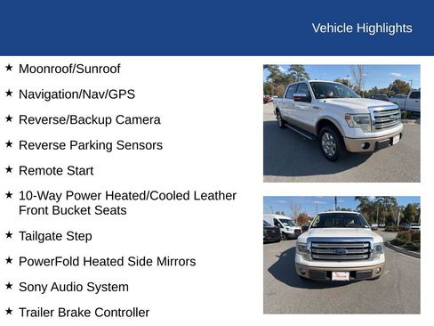 Used 2013 Ford F150 Lariat w/ Luxury Equipment Group image 28