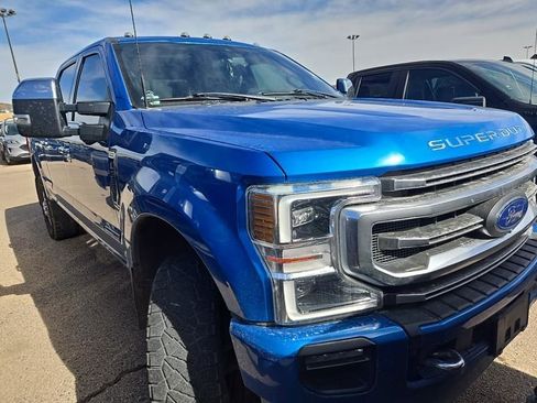 Used 2020 Ford F350 Platinum w/ FX4 Off-Road Package image 2