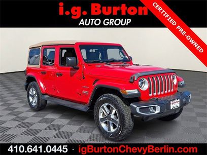 Used 2022 Jeep Wrangler Unlimited Sahara w/ LED Lighting Group