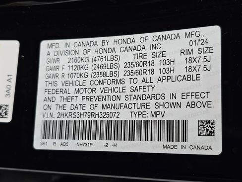 Certified 2024 Honda CR-V EX-L image 36