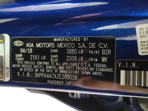 Used 2018 Kia Forte LX w/ LX Rear Camera Package FWD image 33