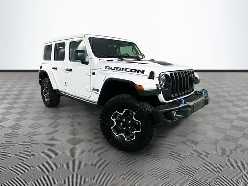 Used 2023 Jeep Wrangler Unlimited Rubicon 4xe w/ Steel Bumper Group AWD/4WD image 37