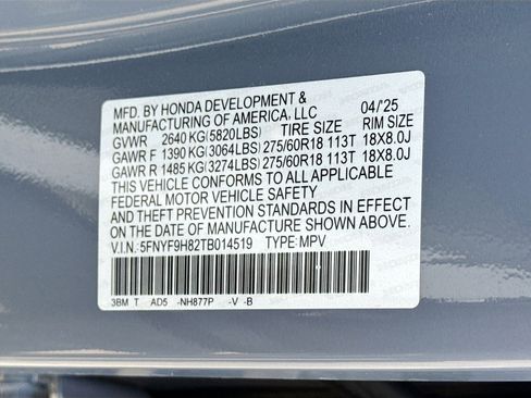 Used 2026 Honda Passport TrailSport Elite image 46