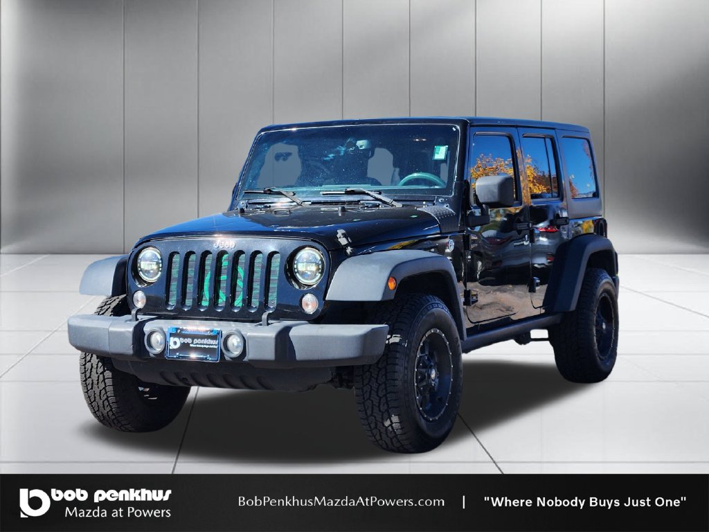 Used 2017 Jeep Wrangler Unlimited Sport w/ Quick Order Package 24S AWD/4WD image 23