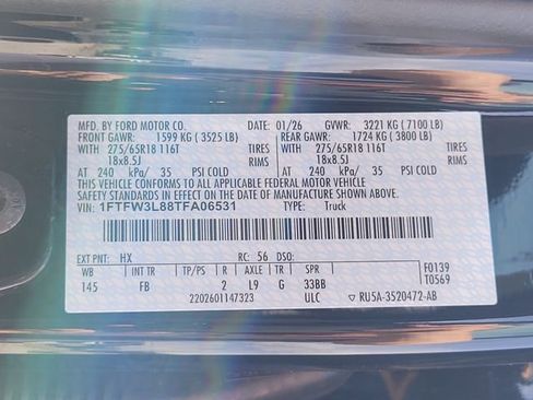 New 2026 Ford F150 XLT w/ Equipment Group 302A MID image 12