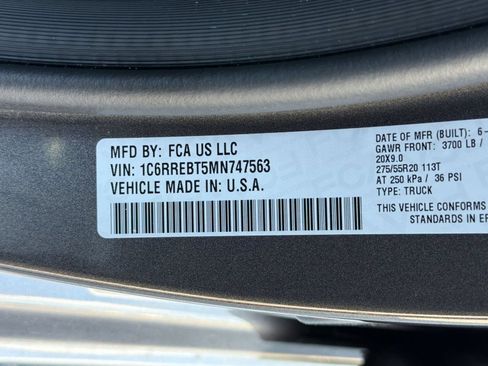 Used 2021 RAM 1500 Big Horn RWD image 30