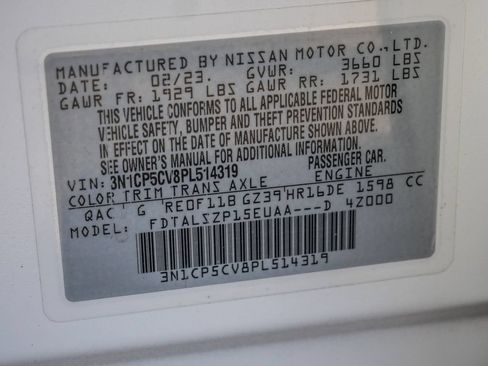 Used 2023 Nissan Kicks SV FWD image 33