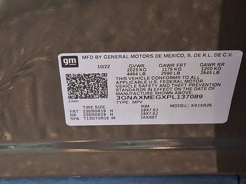 Certified 2023 Chevrolet Equinox RS FWD image 29