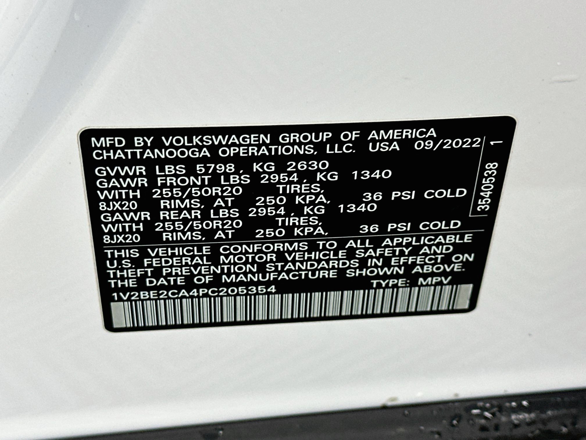 Used 2023 Volkswagen Atlas Cross Sport SEL AWD/4WD image 12