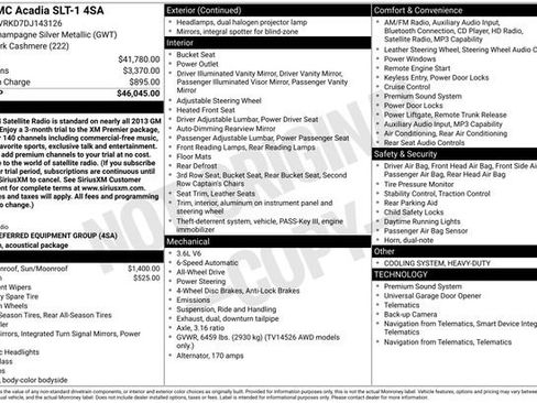 Used 2013 GMC Acadia SLT image 50