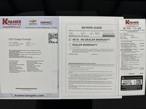 Used 2023 Dodge Durango GT RWD image 35