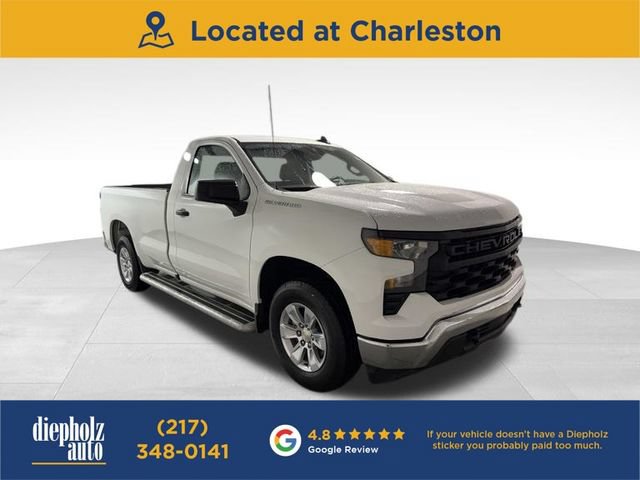 Certified 2025 Chevrolet Silverado 1500 W/T RWD image 1
