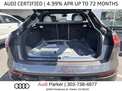 Used 2024 Audi Q8 e-tron Prestige w/ Prestige Package AWD/4WD image 14