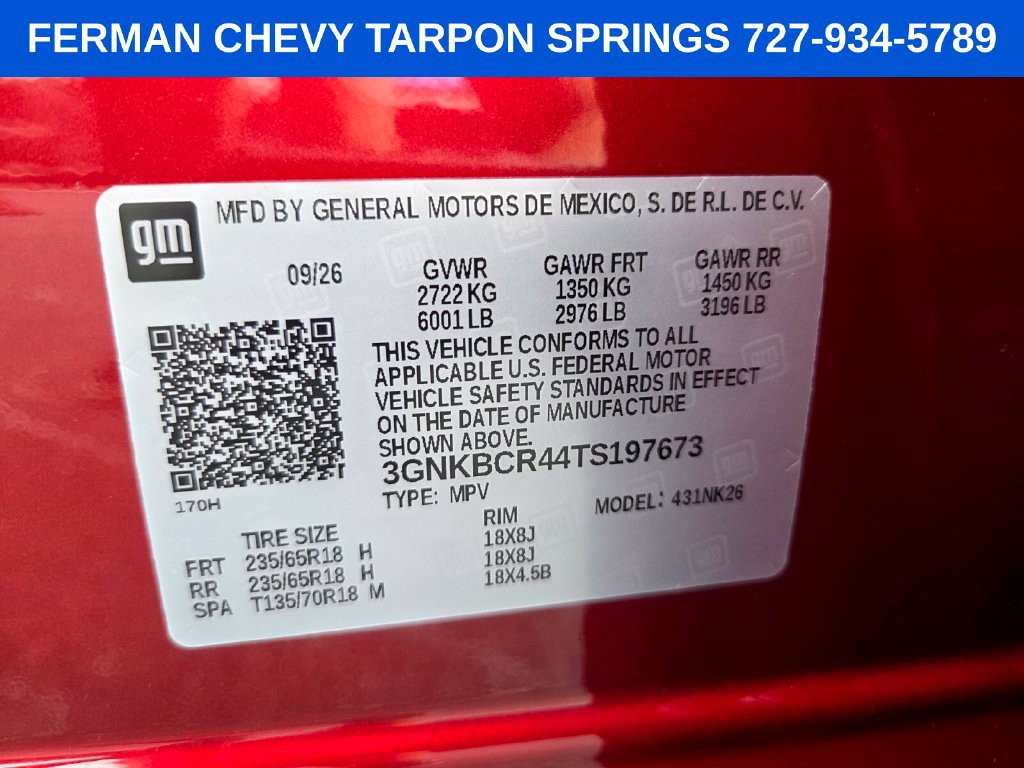 New 2026 Chevrolet Blazer LT w/ LPO, Floor Liner Package FWD image 22