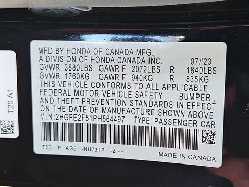 Used 2023 Honda Civic Sport image 25