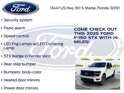 New 2025 Ford F150 STX w/ Equipment Group 200A image 30
