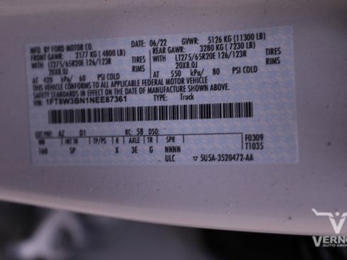 Used 2022 Ford F350 King Ranch w/ FX4 Off-Road Package image 40